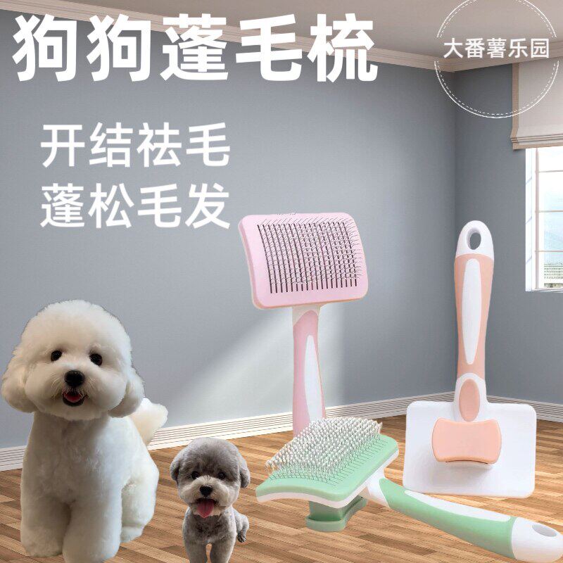狗狗梳毛刷子比熊泰迪梳