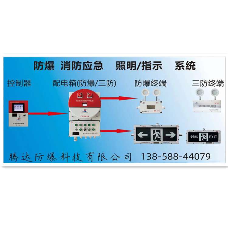 集中控制型应急照明控制器A应急灯具中控室智能型遥控操作