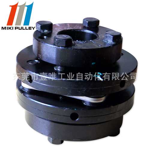 mikipulley三木板簧联轴器SFF-120SS-65KK-70KK-600N连接伺服电机