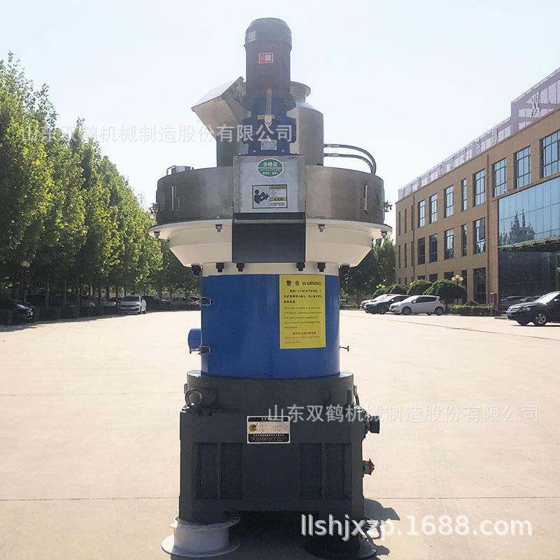 双鹤时产1吨玉米秸秆机紫花苜蓿草制粒机立式环模机厂