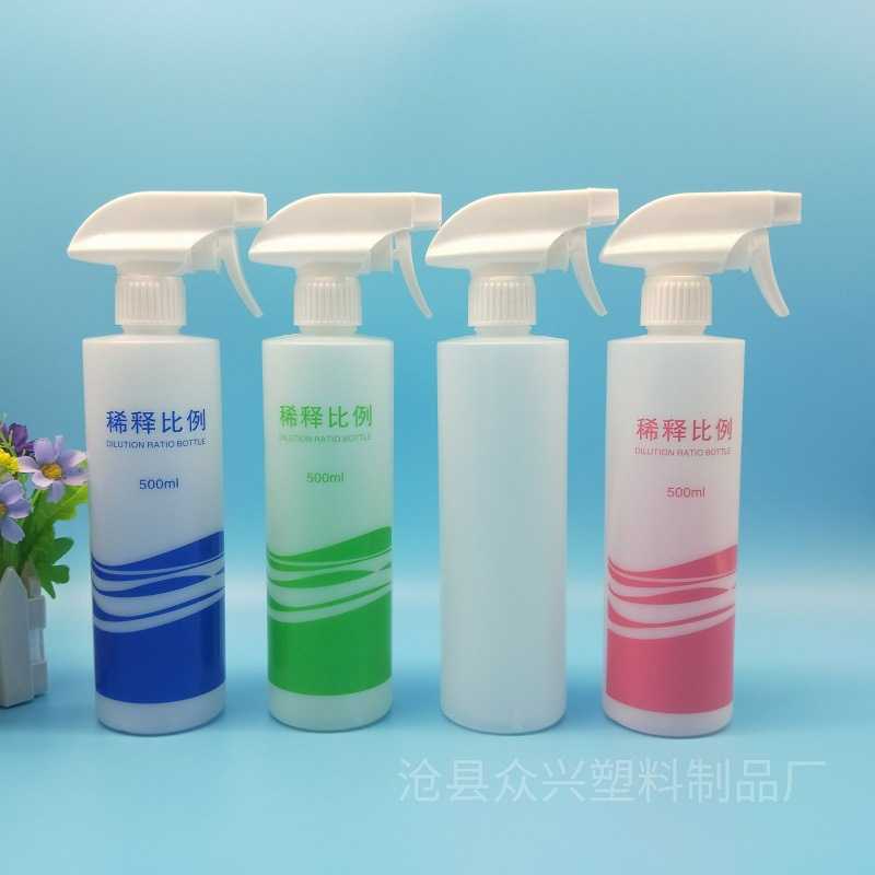 家居护理家政清洁配比瓶安利产品稀释喷瓶喷雾瓶500ml喷头大喷壶