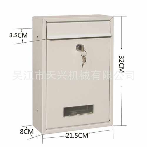 直销欧洲信报箱金属家用别墅信箱不锈钢信箱TX0020-1MAIL BOX