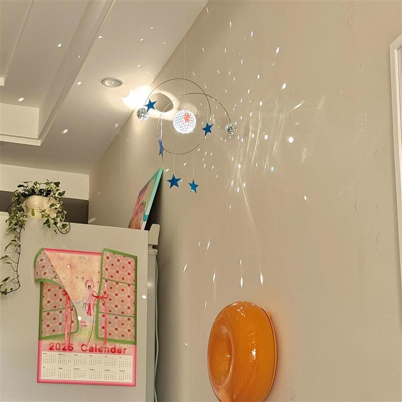 【新家的100个快递】星空反光球客厅装饰摆件房间改造小物件家居