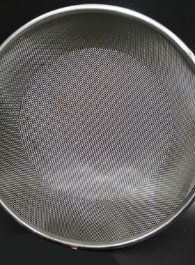 直径30厘米不锈钢筛子 不漏芝麻筛过滤网工业筛加粗加厚家用304网