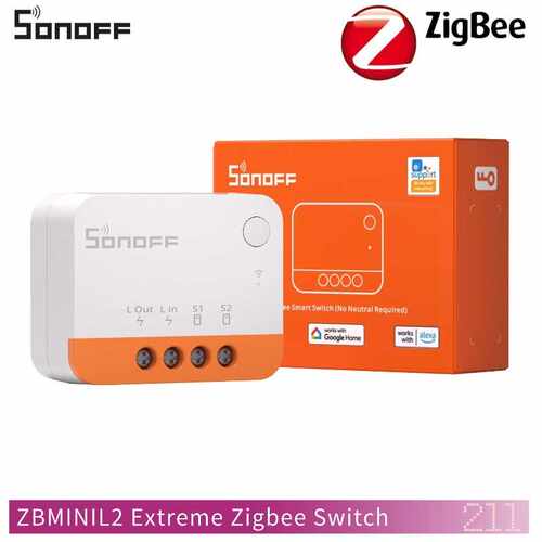 ZBMINIL2 SONOFF 单火线Mini智能Zigbee开关通断器远程控制
