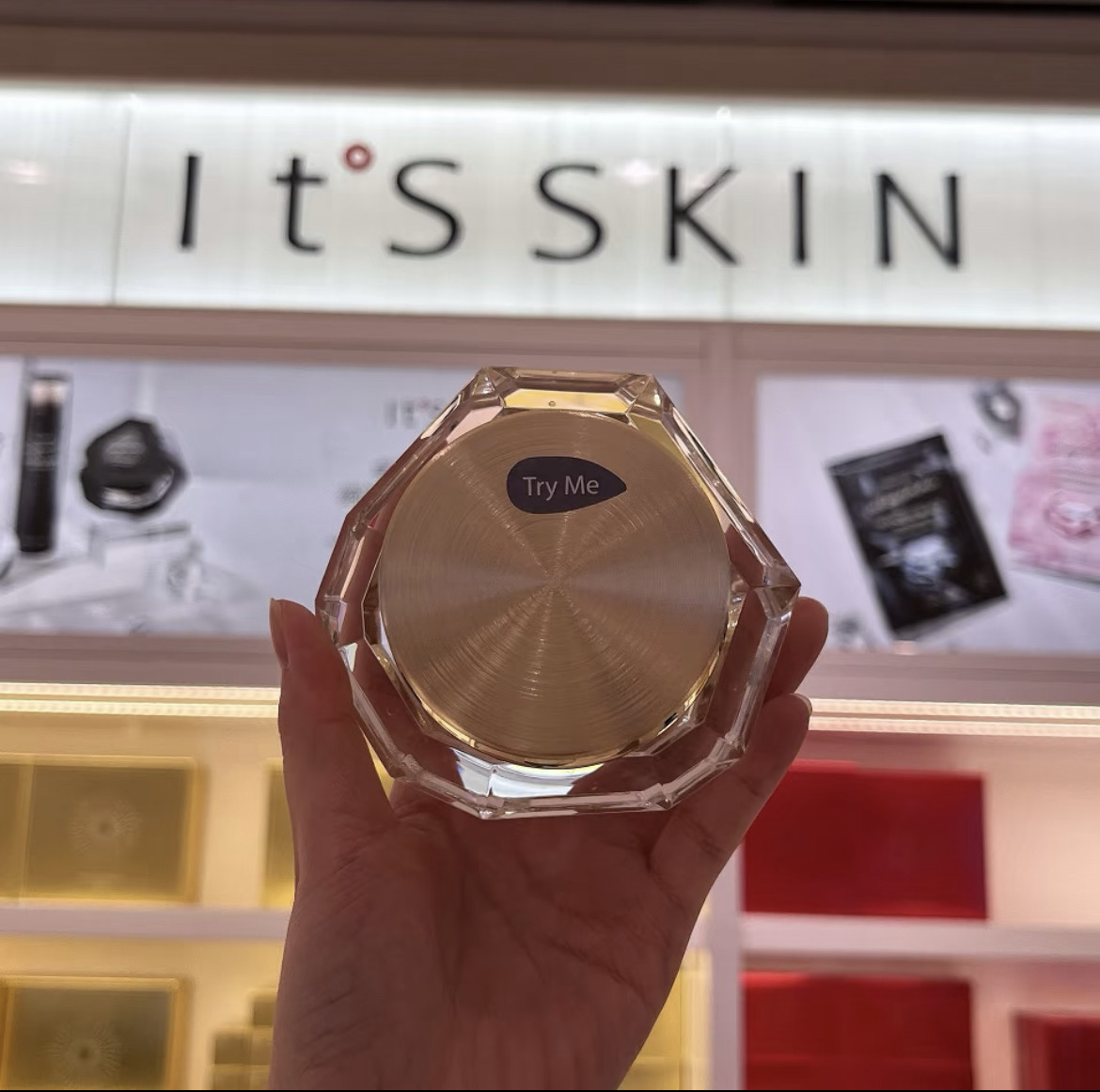 韩国it's skin伊思晶钻蜗牛面霜套装2X版清爽型白蜗牛霜淡化痘印