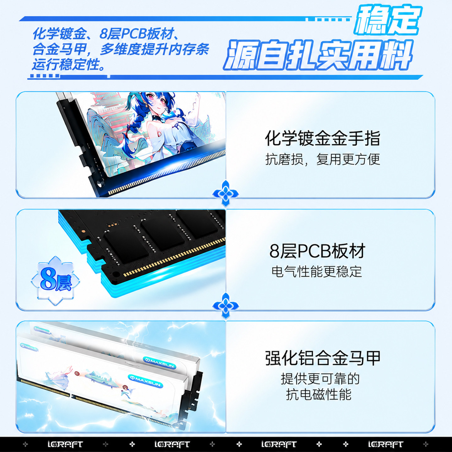 Модуль памяти DDR4 MAXSUN Mingxuan 16ГБ 3200МГц