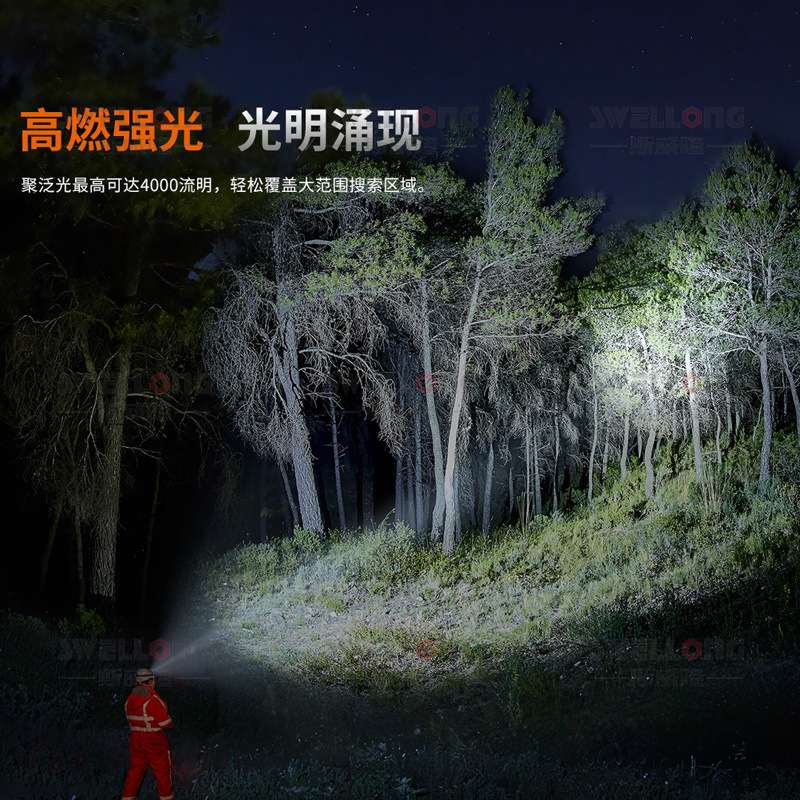 Fenix菲尼克斯多光源高亮搜救头灯HP35R专业双带设计按需选择