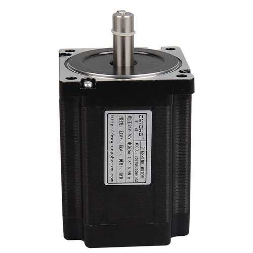 宇辉86步进电机套装6.5N85步进电机86BYG250B驱动器DM860H长115MM