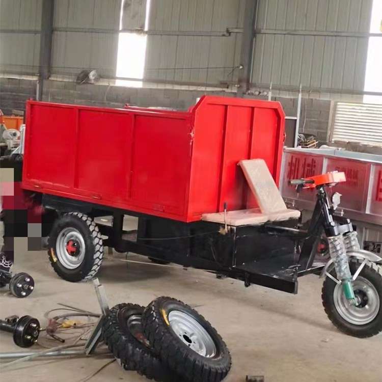 工程自卸柴油三轮车 农用后翻斗拉料车 果园大棚农用三轮拉货车