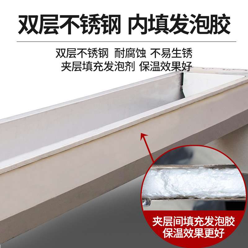 电加热恒温牛羊饮水槽不锈钢牛羊马驴用自动饮水器温水槽喂水神器