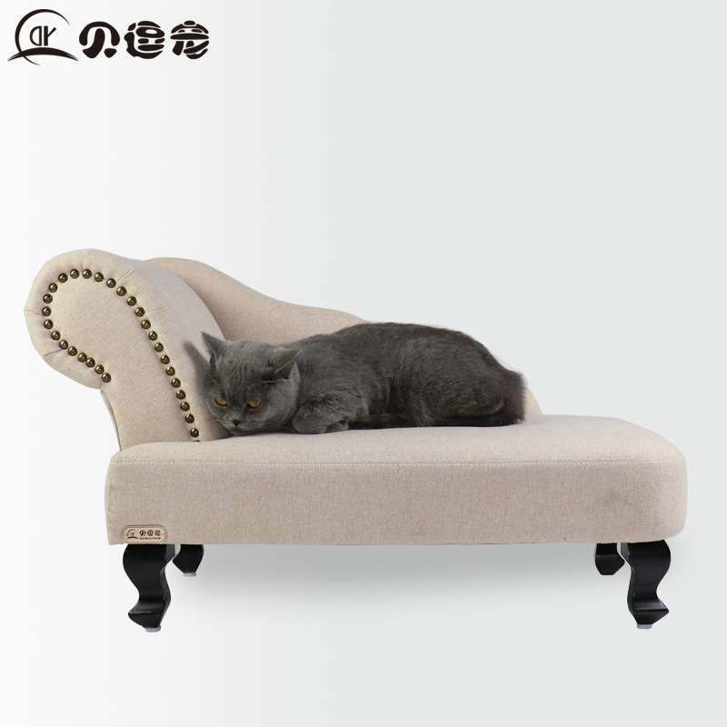 新品雕雅单贵妃狗窝宠物窝猫窝防水耐咬狗沙发布艺宠物窝支持代发