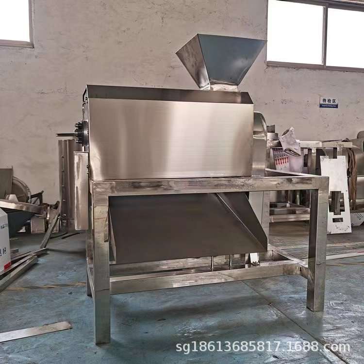 菠萝蜜去核打浆机 榴莲芒果草莓大产能打浆机 舜工大型果浆机器