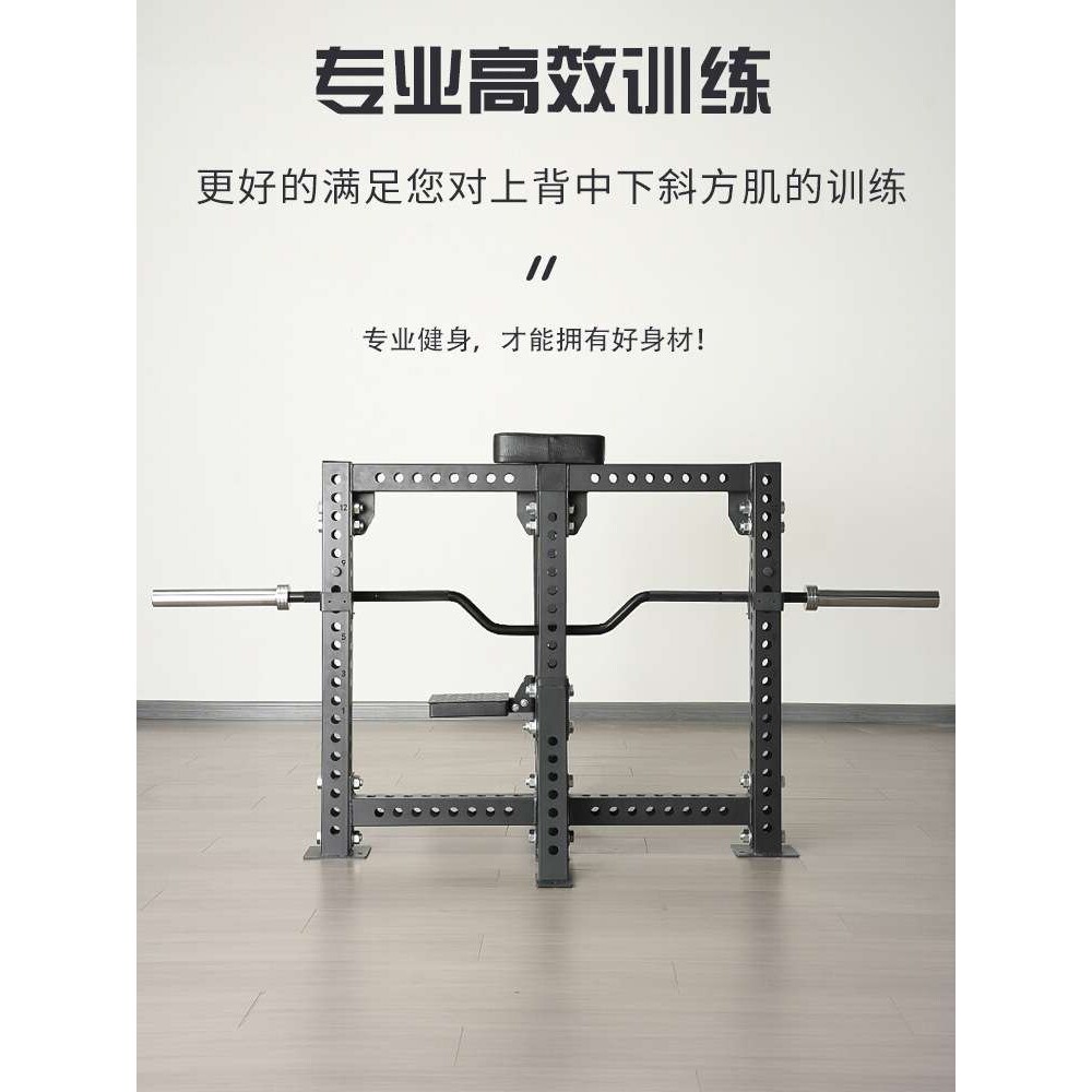 海豹拉背健身椅专业长凳可调节俯身硬拉背杠铃椅哑铃椅厂家