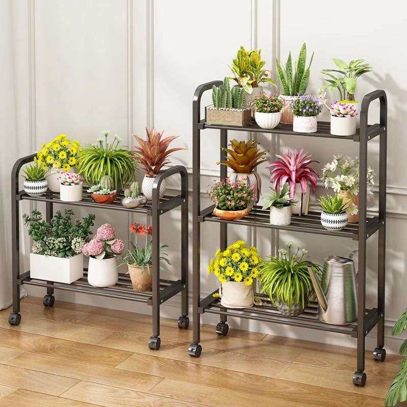 花架子客厅落地式推车阳台置物架毛绒/玩偶/公仔/布