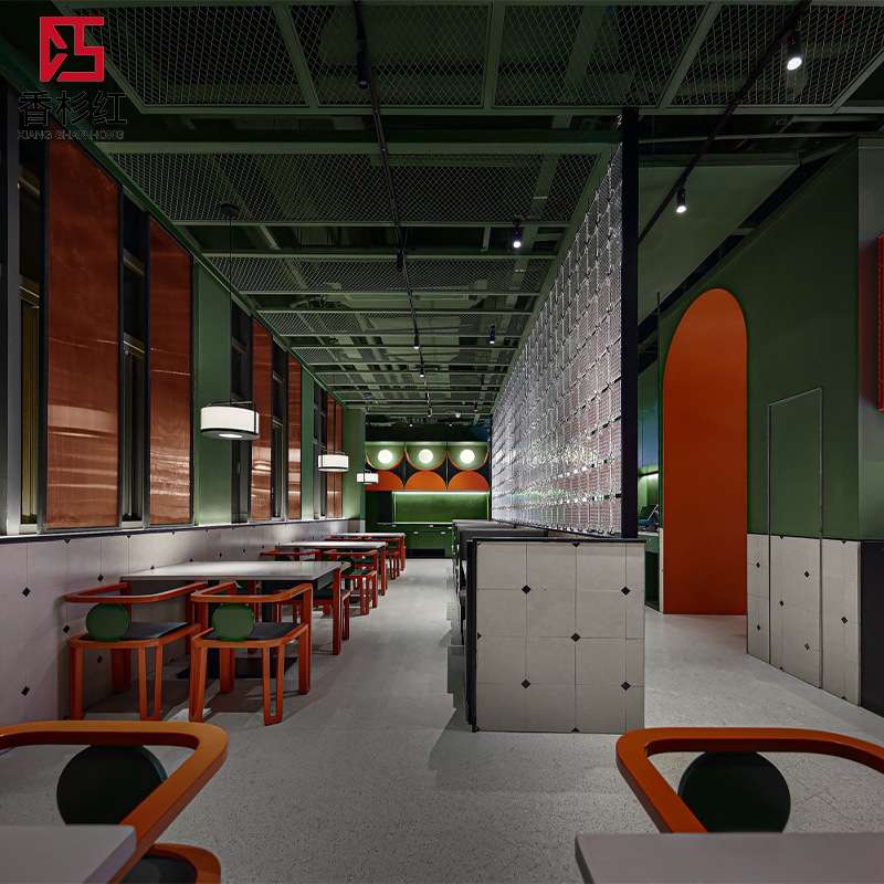星级酒店餐厅家具民宿餐厅桌椅组合连锁餐饮成套整体家具配套工程