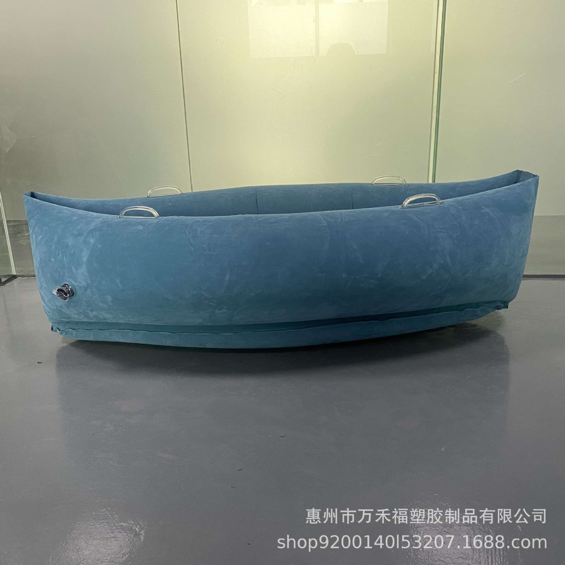 现货PVC充气懒人沙发贵妃椅 居家休闲座椅植绒单人沙发充气摇摇椅