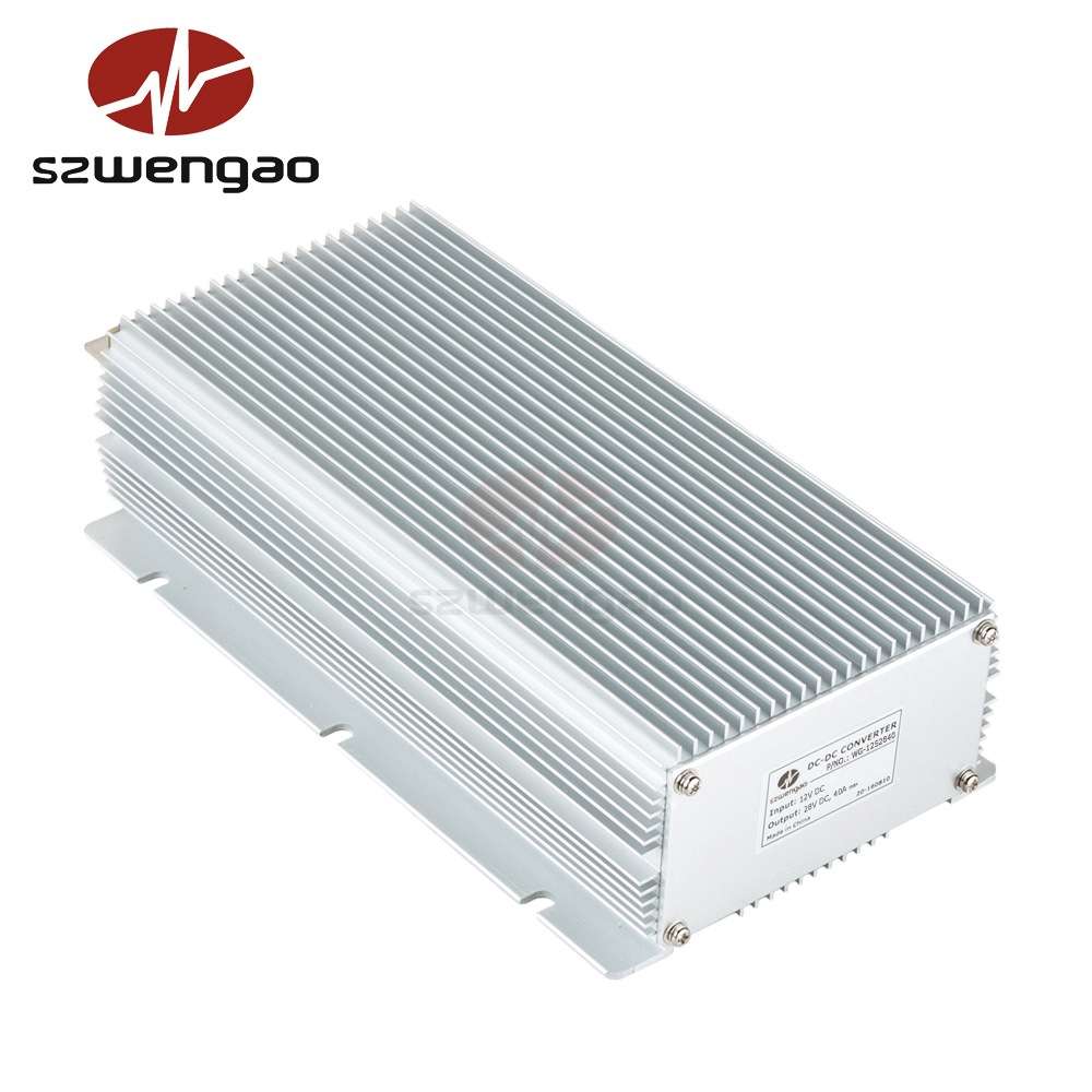 【稳高电子】大功率稳压器12V转28V 40A升压转换器 车载影音电源