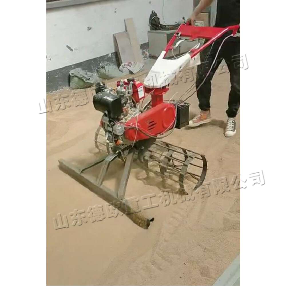 手扶汽油混凝土摊铺机 建筑工程路面整平工具 室内地面平整设备