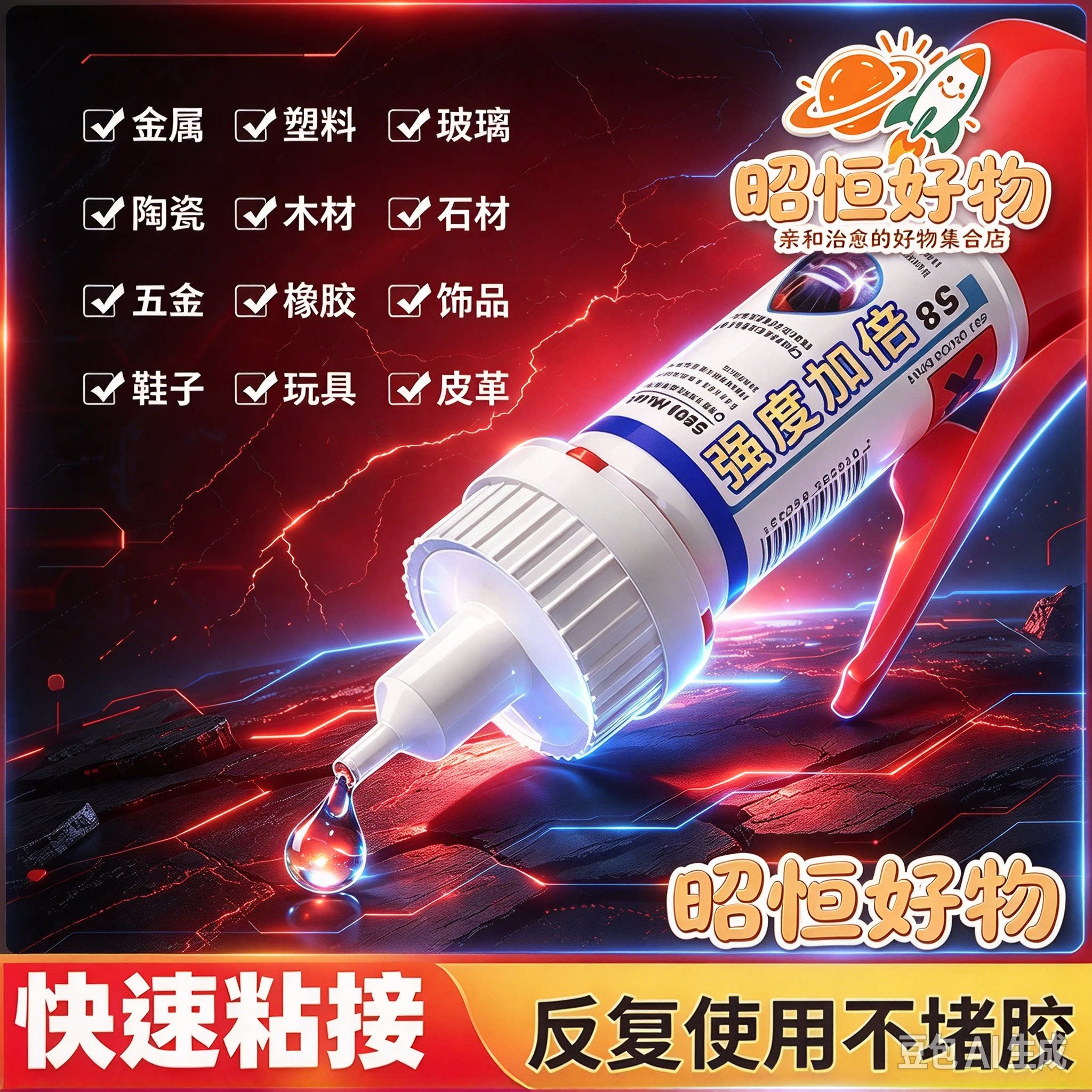 【瑞士进口】补鞋胶水粘鞋胶水修鞋胶水运动鞋皮补鞋匠专用胶水YS