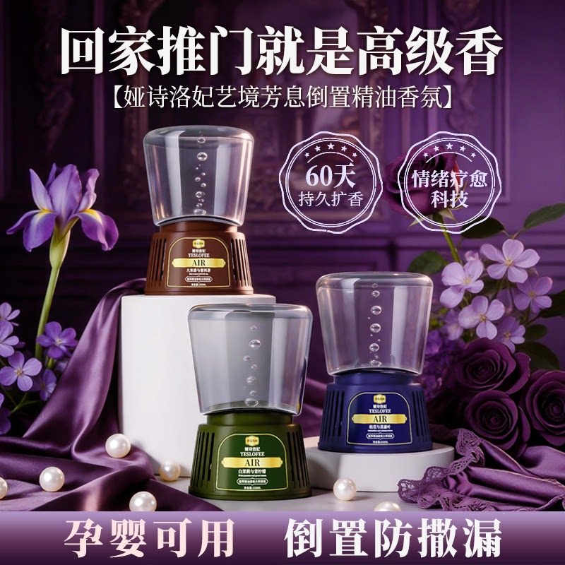 【持久留香】时空沙漏倒置香薰卧室空气清洗剂卫生间除臭家用CZ