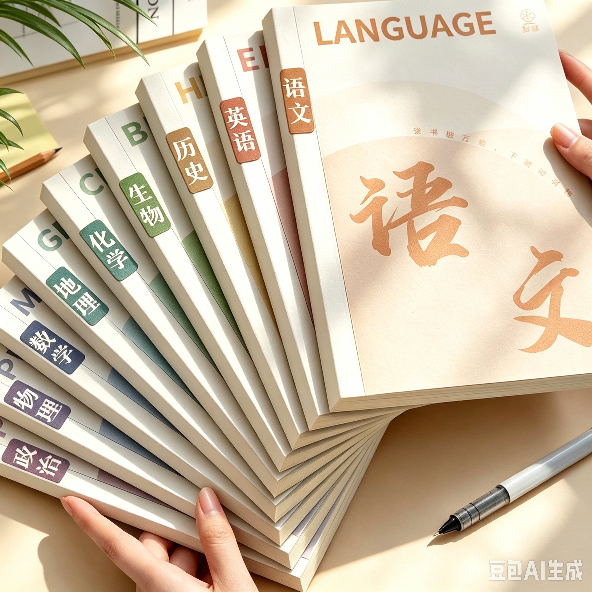 开学科目本加厚全套学科笔记本初高中生专用记账笔记本大学生CZ