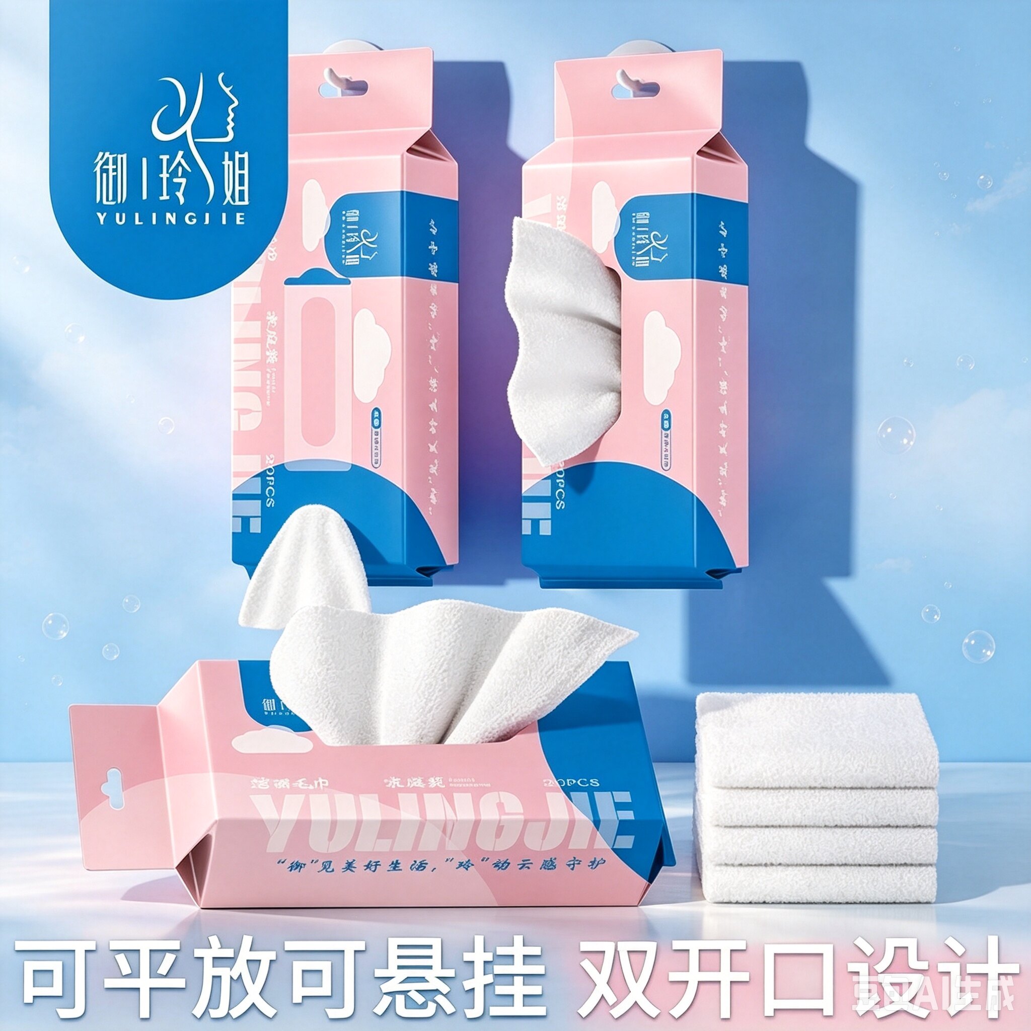 【下单立减50】洁面毛巾加大加厚洗脸巾柔软热敷抽取式擦脸毛巾CZ