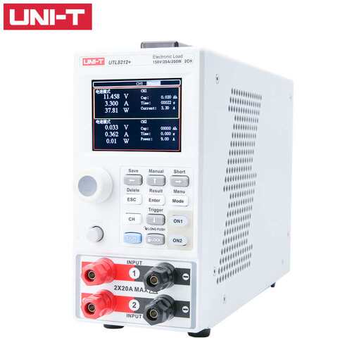 优利德直流电子负载UTL8212+/UT8211+负载200W400W可编程电子负载