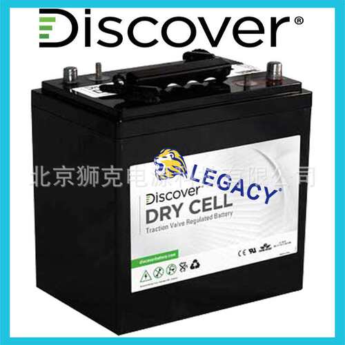 Discover蓄电池 EVL16A-A 6V390AH升降平台 曲臂车  牵引动力电池