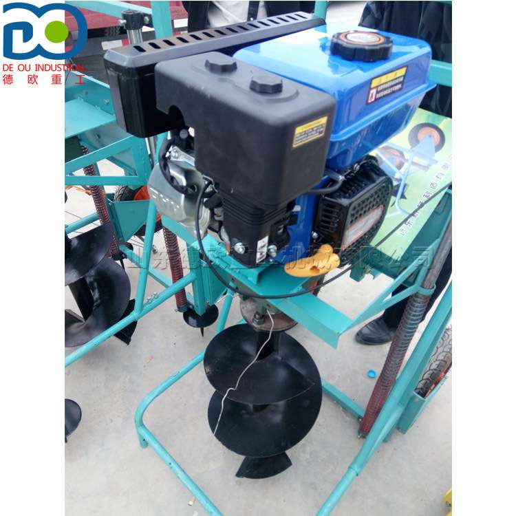 山地植树造林挖坑机 围栏埋桩植树钻窝机机 多用途移树栽苗设备