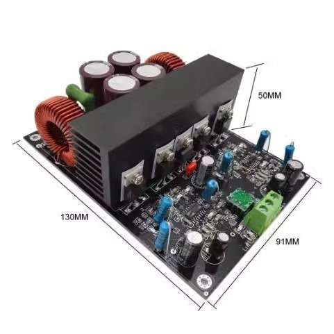 D 类 IRS2092 600W + 600W 立体声通道 HiFi 音频舞台家用功放板