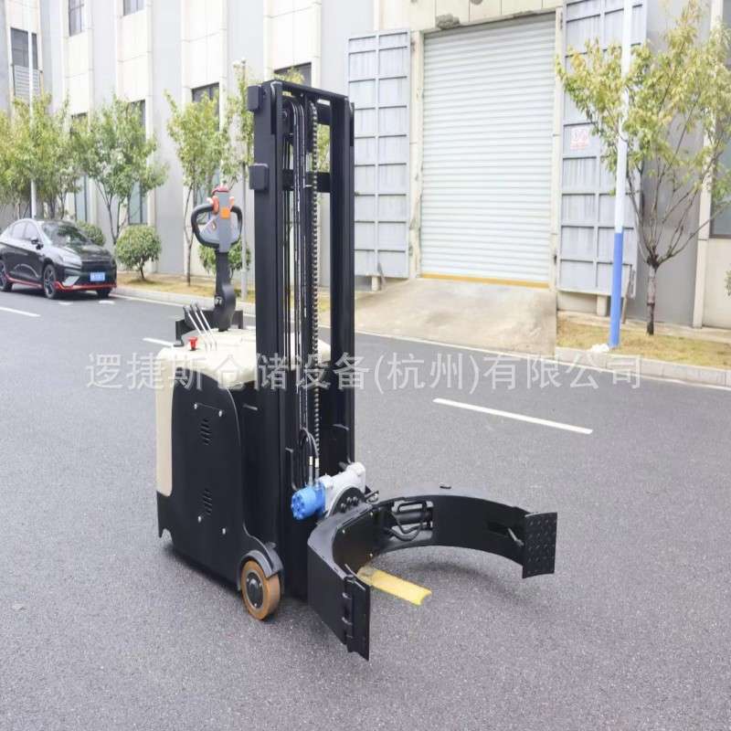 电动平衡重式抱夹车无腿抱夹叉车液压全自动抱夹堆高车升降搬运车