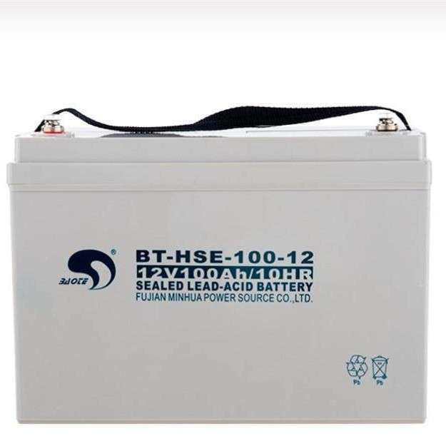 赛特蓄电池BT-HSE-100-12 太阳能发电 12v100AH 直流屏 蓄电池