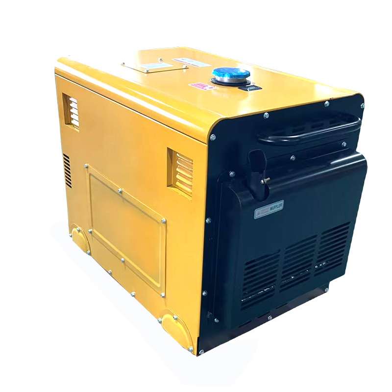 新便携式工厂矿山户外5 6 7 8 10KW小型静音柴油发电机组220V380V
