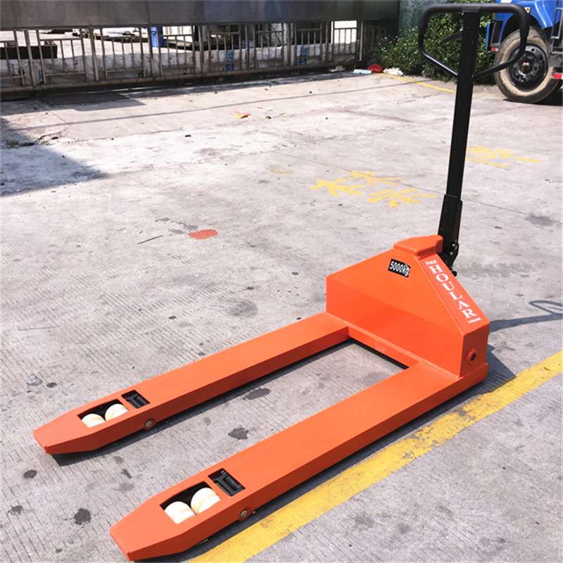 现货好拉牌加长手动叉车3吨5吨加长型液压搬运车托盘车地牛唧车