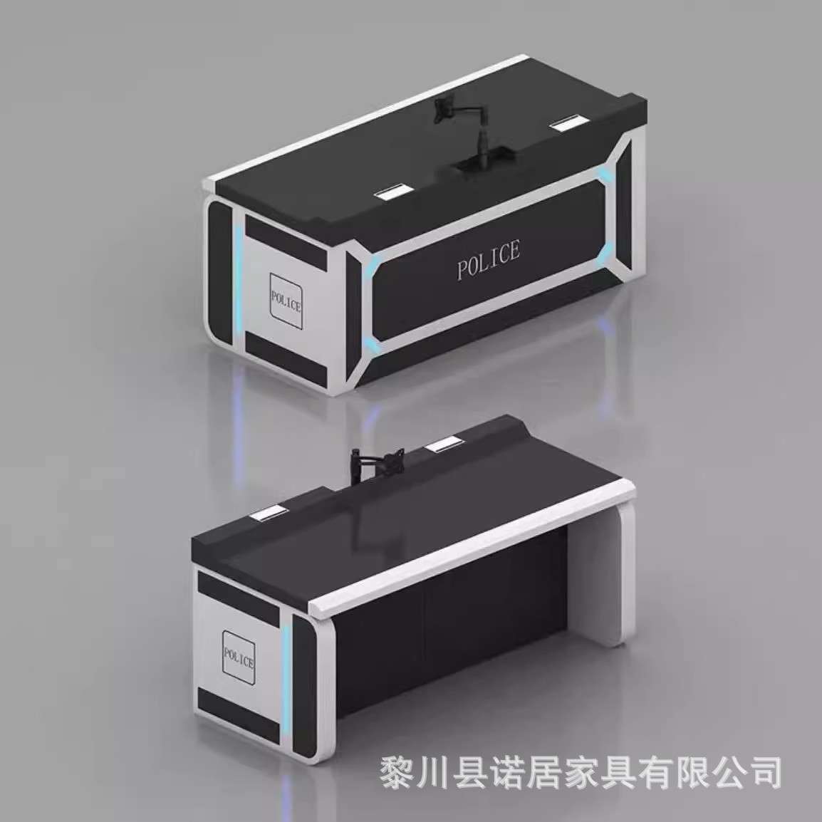 烤漆办公桌椅组合办公室家具简约现代开放式职员位会议室员工位