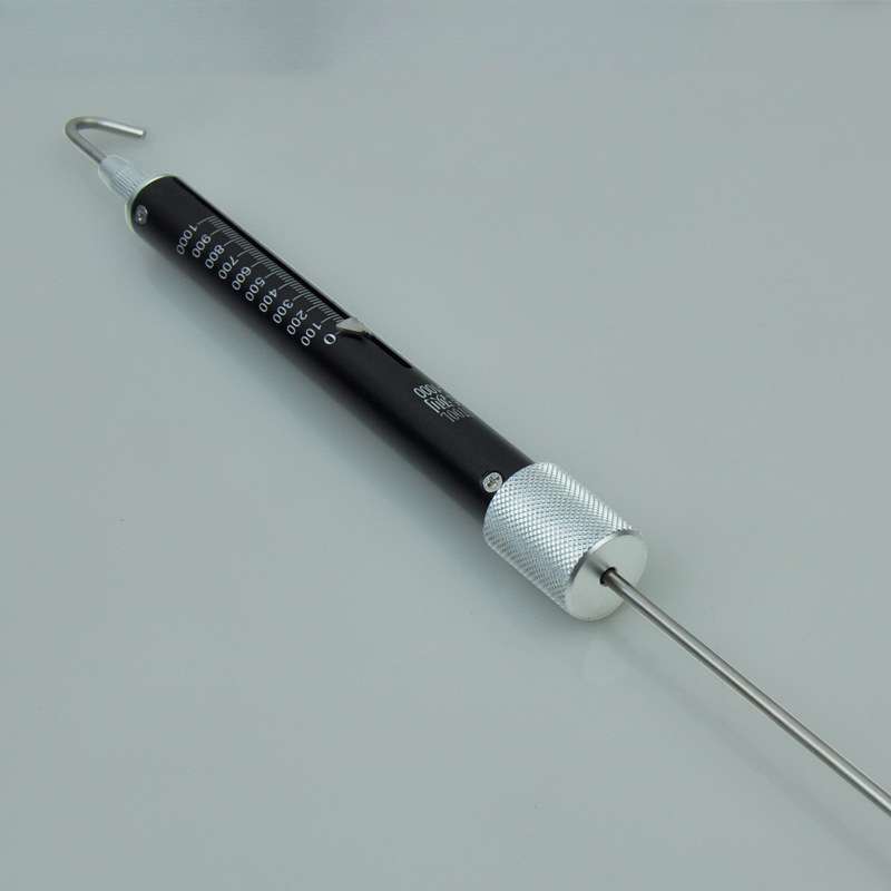 弹簧推拉力计测力计棒双针刻度TK-500拉力计推力压力计管型拉力计