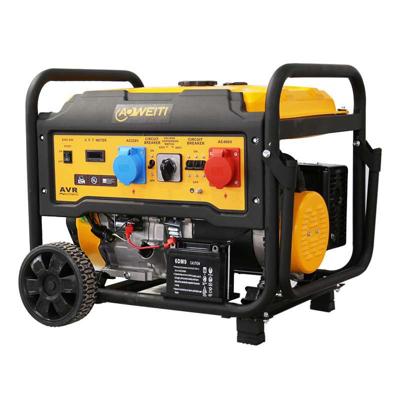 小型商家用汽油发电机230V/400v便携3KW5千瓦8KW10KW支持多燃料