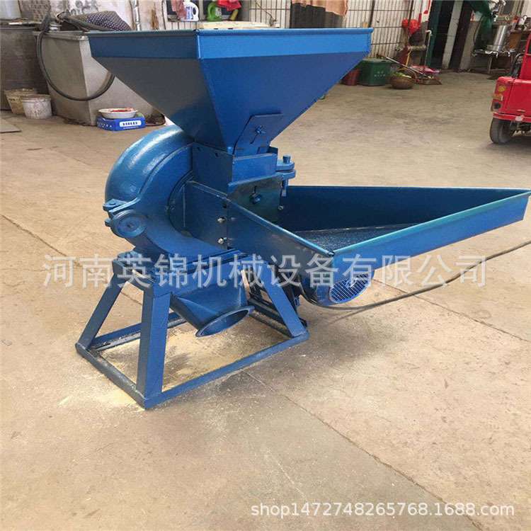 一机多用铸铁齿盘粉碎机 荞麦大米磨粉机 大豆齿爪式粉碎机
