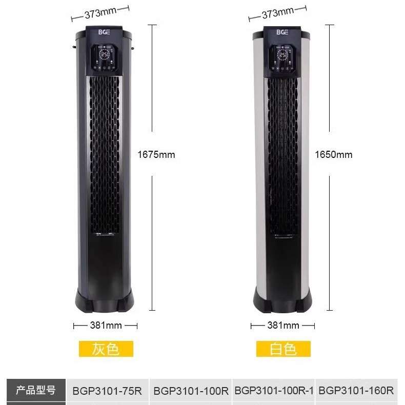 宝工家用取暖器大功率暖风机工业电暖风热风机电加热BGP3101-160R