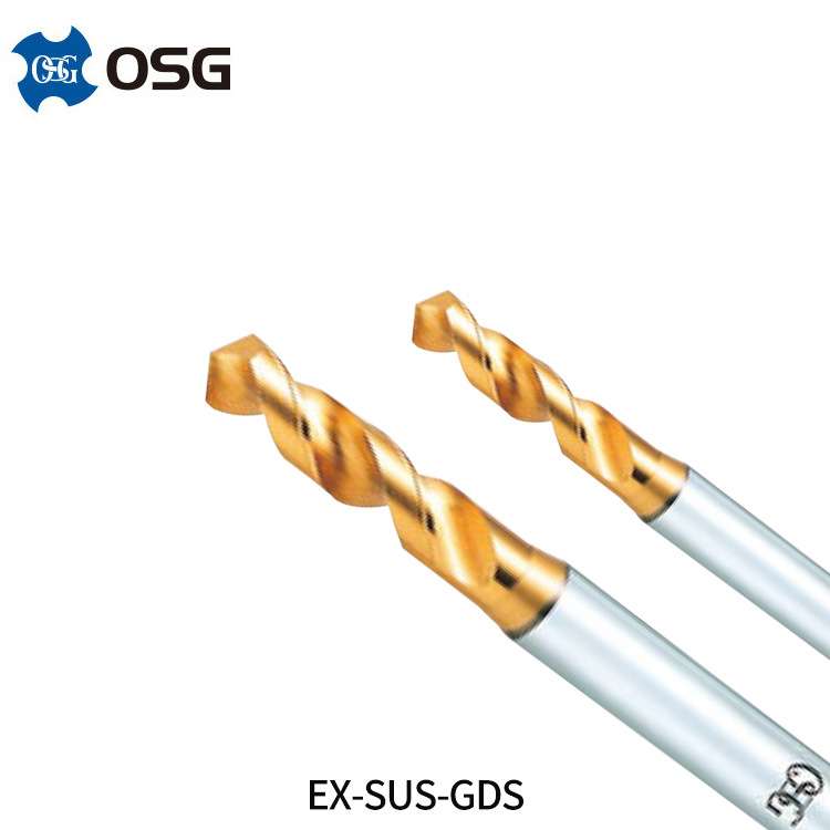 欧士机/OSG不锈钢软钢用黄金钻 EX-SUS-GDS短刃型钻头1.5 2.8 8.2