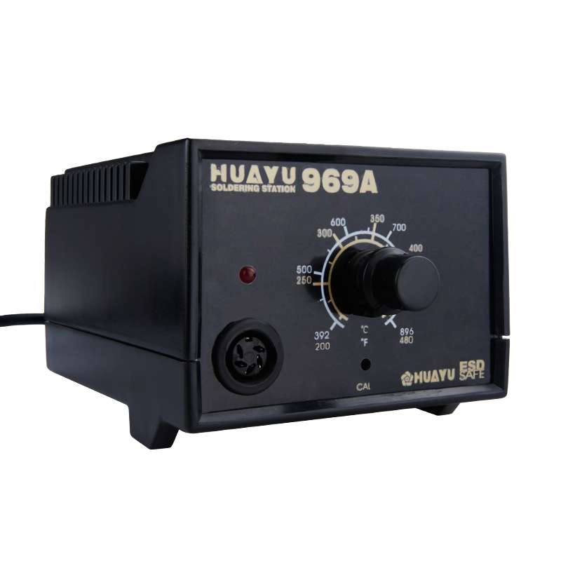华裕（HUAYU）H969A控温电焊台 调温电焊台 50W涡流恒温焊台