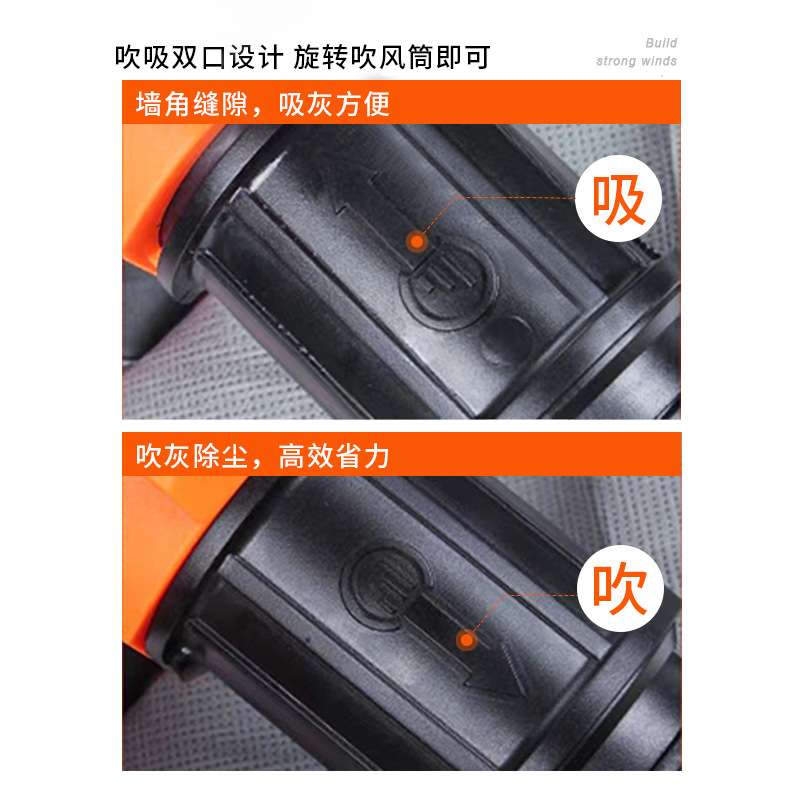 六档调节吹风机电脑除尘器手持吹灰机大功率吹吸一体鼓风机