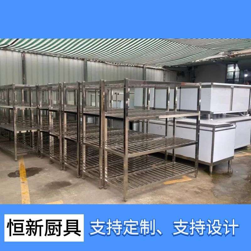 不锈钢单通打荷台工作台 千秋门推拉门厨房操作台 餐厅厨房设备
