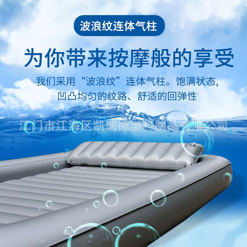工厂 PVC充气水床垫成人卧床护理洗澡槽可折叠老人充气洗浴盆