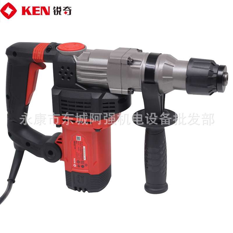KEN锐奇2928G电锤混凝土大功率多功能家用冲击钻安全离合重型电镐