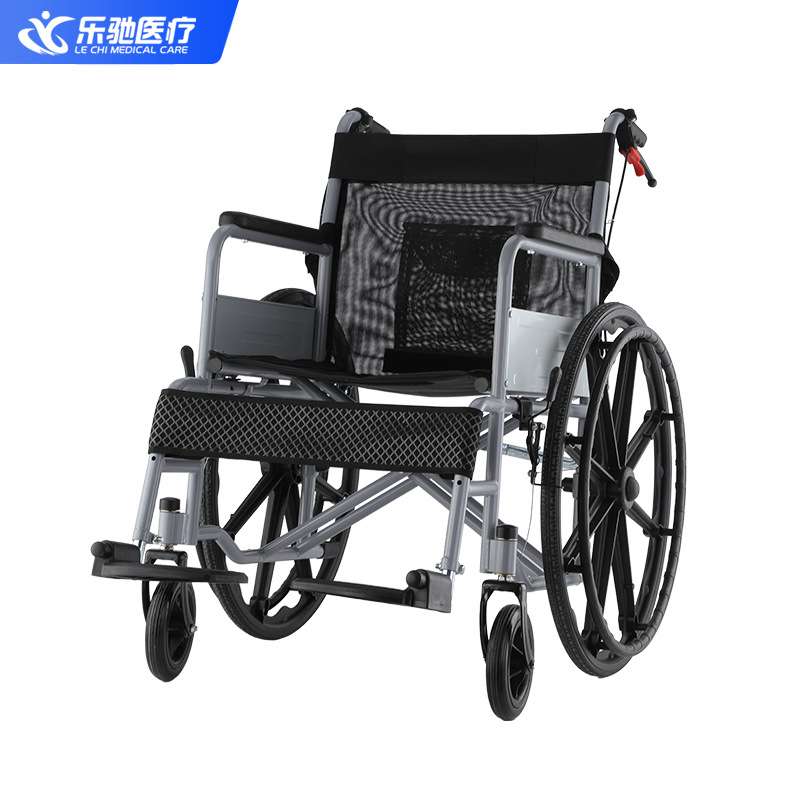 折叠轻便手动轮椅代步车全躺轮椅老年人手推轮椅加厚残疾人轮椅车