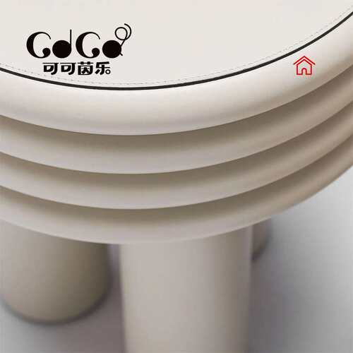 线圈凳烤漆圆凳墩子北欧茶几创意矮凳边几床头柜售楼部样板房家具