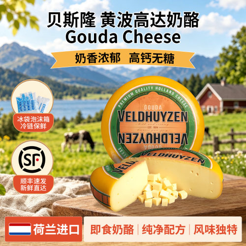 贝斯隆黄波高达奶酪原制奶酪