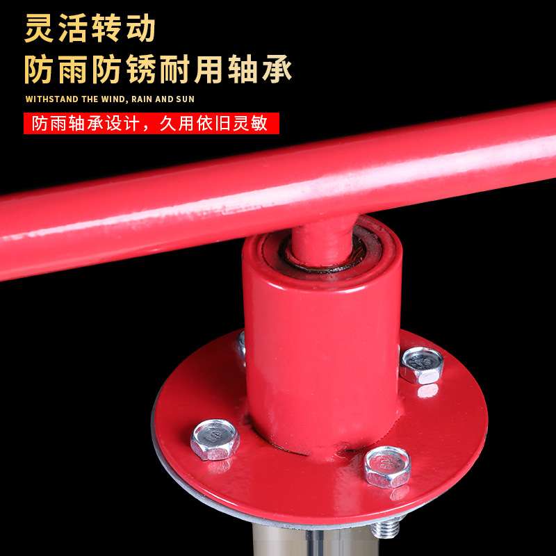 不锈钢风向标夜光反光风速仪工业户外旋转金属标杆标准过安检验厂